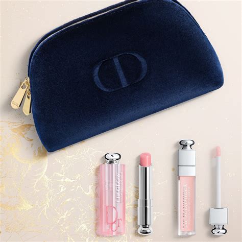 dior addict set 2|Dior Addict Makeup Gift Set: 1 Lip Balm and 2 Glosses.